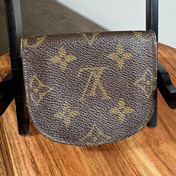 Louis Vuitton Monogram Cuvette Coin Case Vintage Petite Wallet - Picture 2 of 14